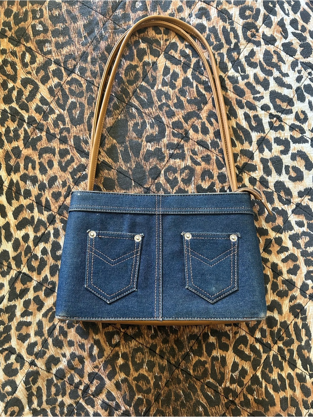 Denim Shoulder Bag